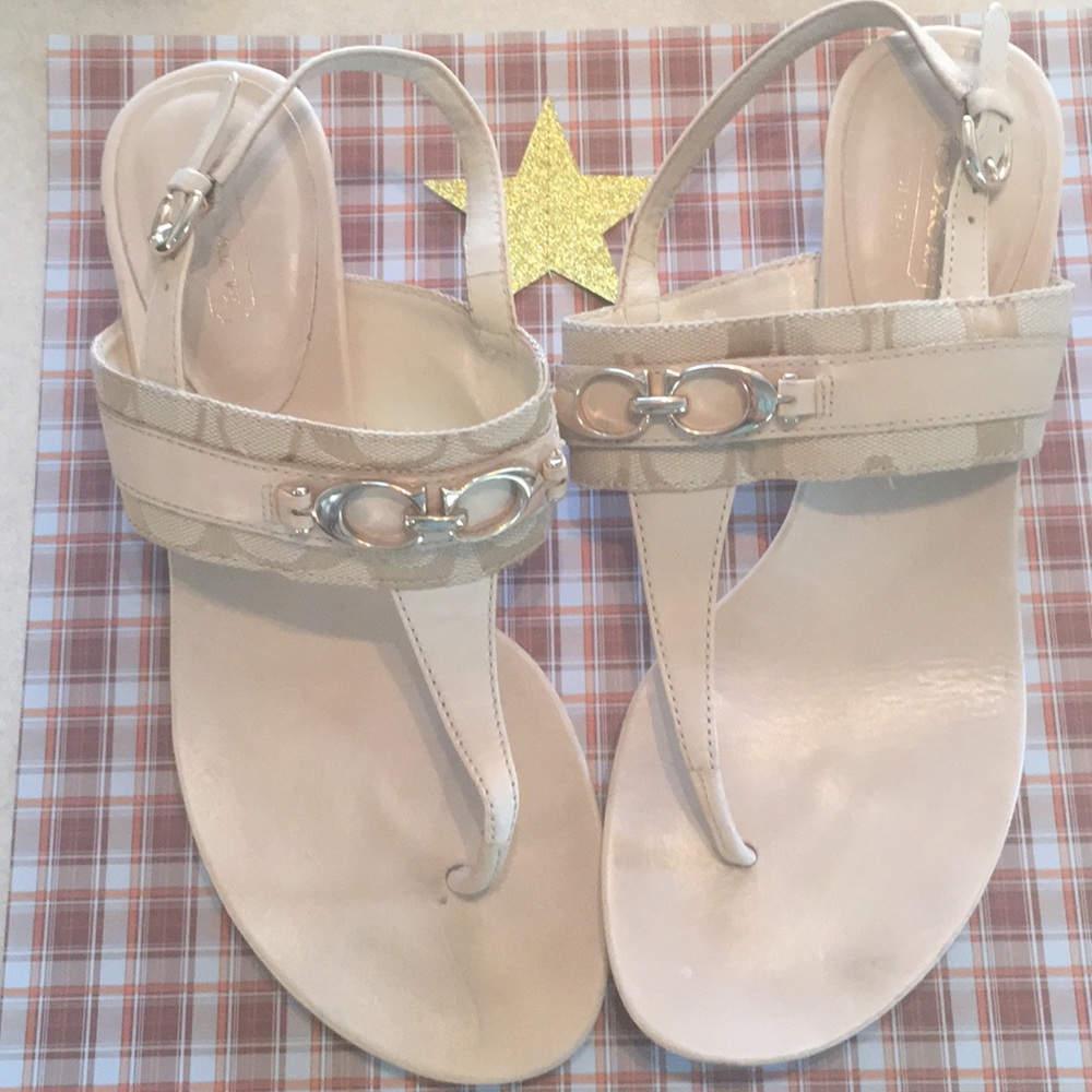 Coach sandals
